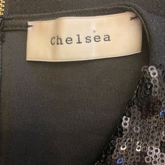 Great condition sequin crop top zipper back - Picture 2 of 4